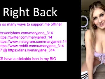 female cam girl maryjane_314 image #2190954