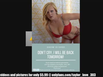 female cam girl taylor_love_303 image #329662