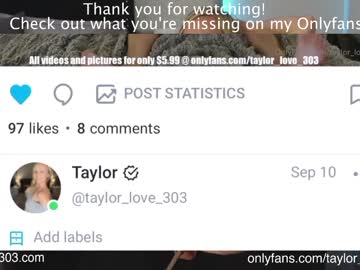 female cam girl taylor_love_303 image #2337487