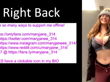 female cam girl maryjane_314 image #2069996