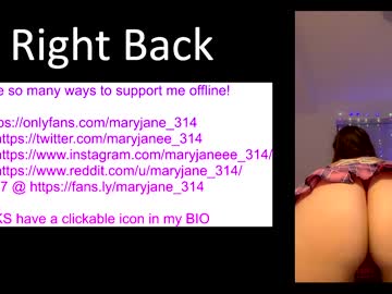 female cam girl maryjane_314 image #1545343