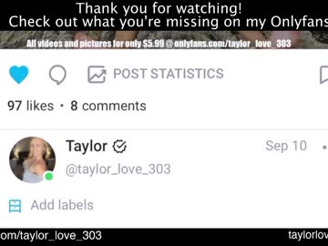 female cam girl taylor_love_303 image #3400598