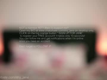 female cam girl shy_jane image #3311634