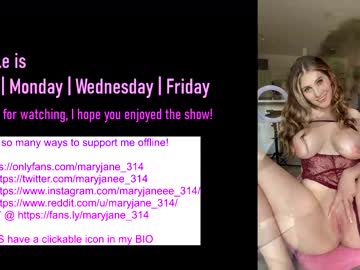 female cam girl maryjane_314 image #2163658
