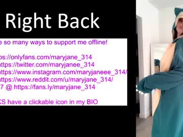 female cam girl maryjane_314 image #2076005